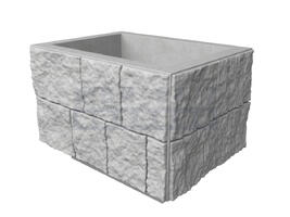 Бетонные цветочницы: внешний вид